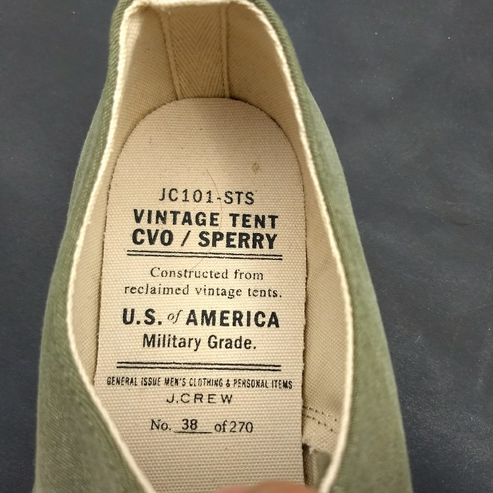 Sperry Top-Sider® for J.Crew CVO sneakers! - Picture 5 of 8